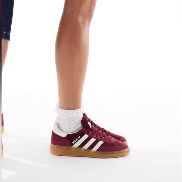 Adidas Burgundy Spezial Sneakers - Picture 7 of 9